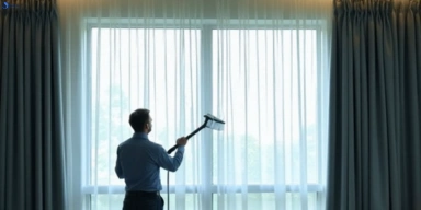 Commercial curtain steam cleaning service east-killara-nsw hotels offices